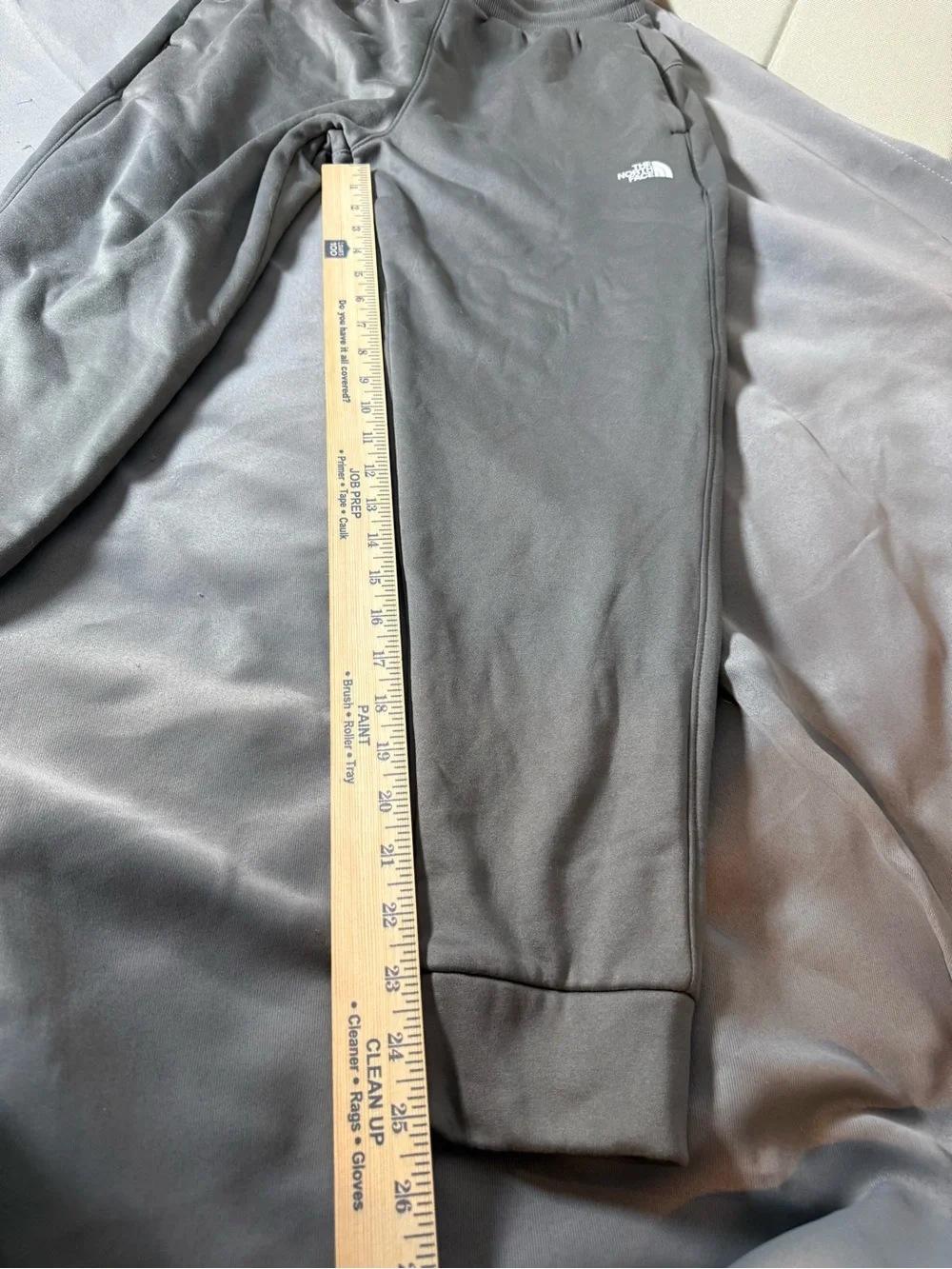 The North Face Gray Jogger Pants with Drawstring Waist